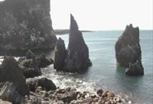 Reykjanes Volcanic Peninsula from Keflavik Airport